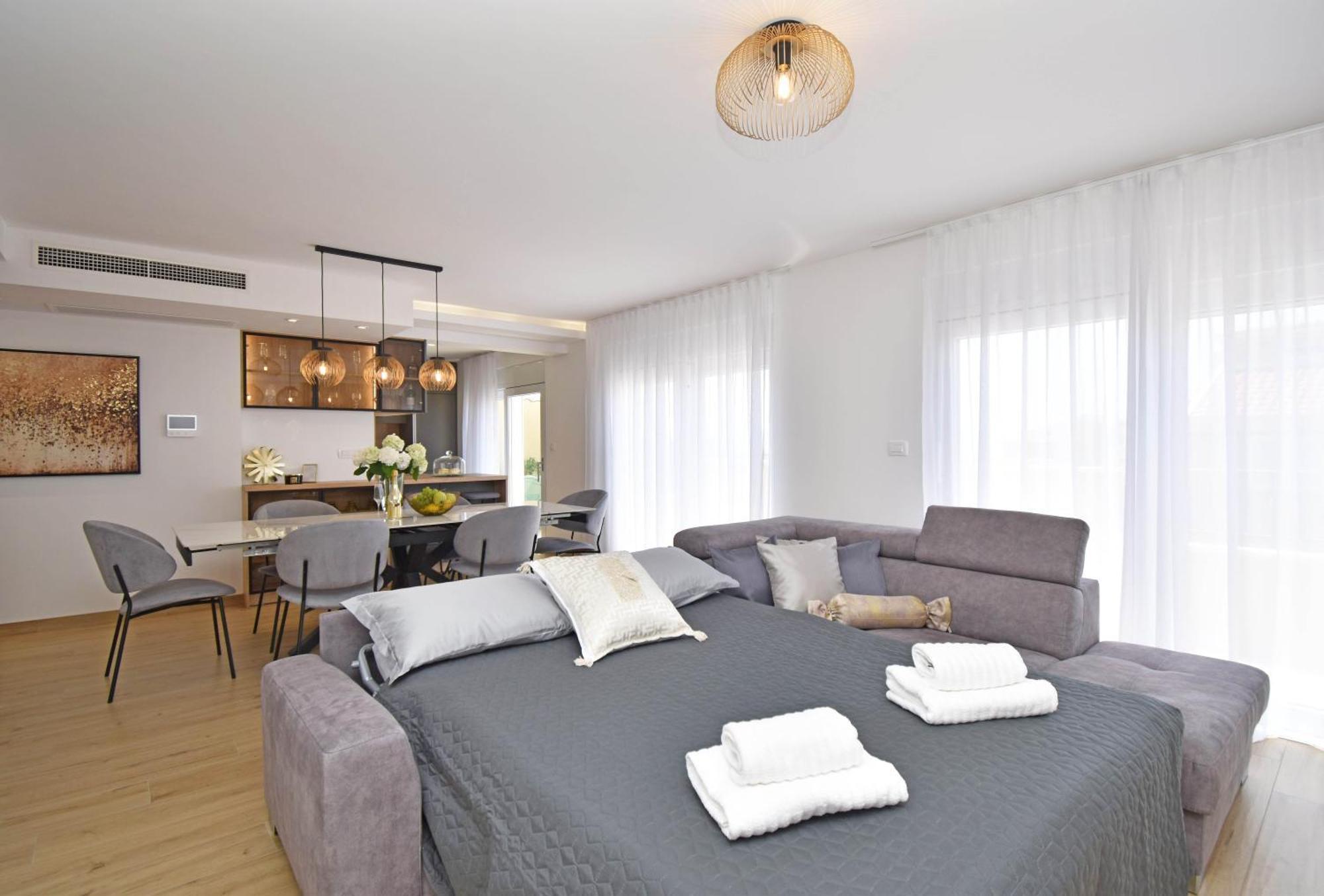 Luxury Apartments Luna 투체피 외부 사진